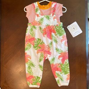 Burt’s Bees Baby Overall Set